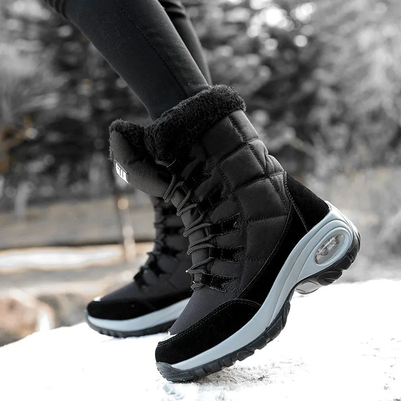 Warm Mid-Calf Women's Boots