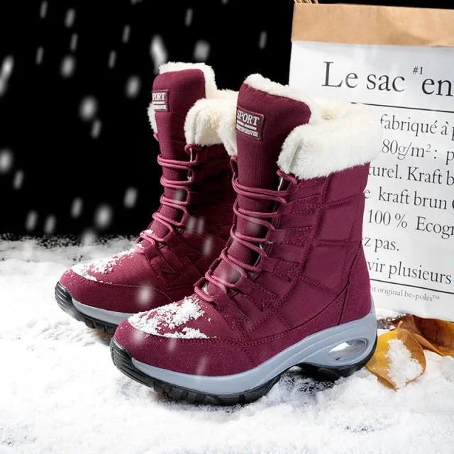 Warm Mid-Calf Women's Boots