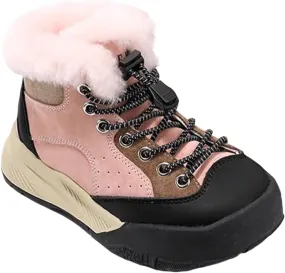Winter Outdoor Faux Fr Snow Boots for Kids Fleece Plush Warm Furry Ankle Booties Boys Girls Baby Boots 1218 Months