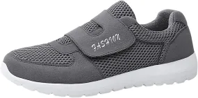 Womens Mesh Sneakers with Arch Support Comfortable Casual Sneaker Breathable Slip On Running Shoes Wide Width Orthopedic Walking Shoes