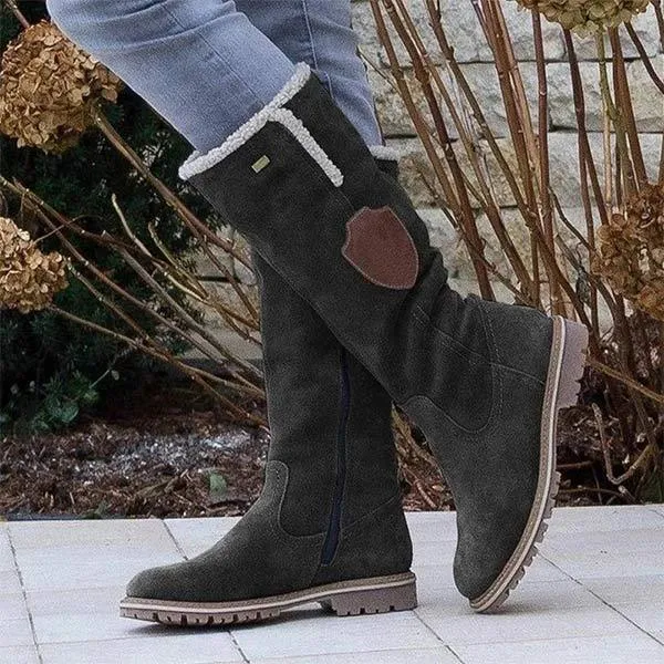 Women'S Vintage Long Snow Boots 35549403C