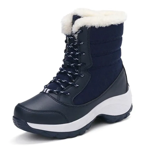 Women's Winter Mid-Calf Warm Snow Boots