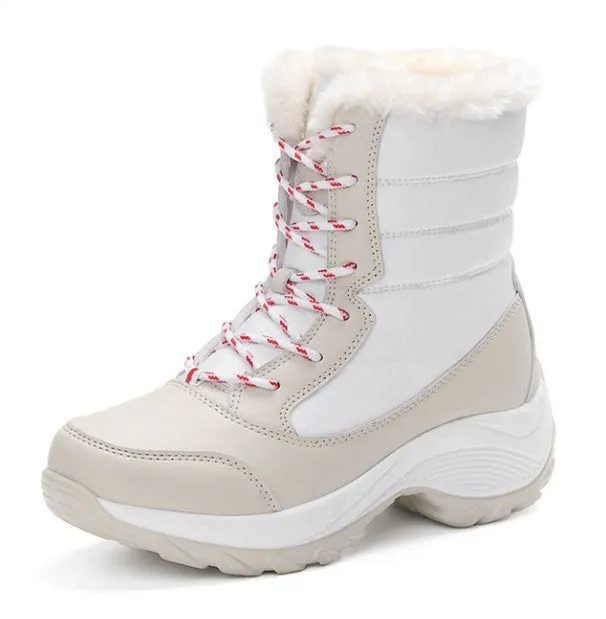 Women's Winter Mid-Calf Warm Snow Boots